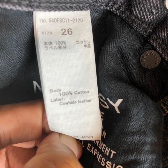 Moussy Vintage Odessa Black High Rise Straight Jeans | Size 26 NWT - Picture 8 of 15